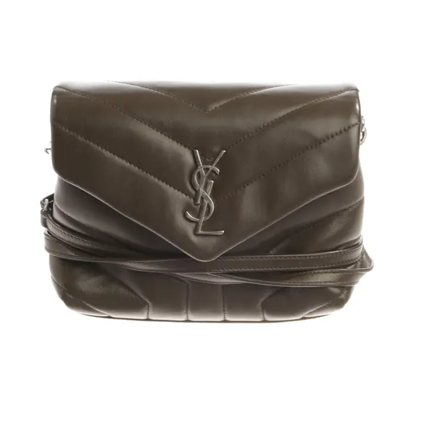 Shoulder Bag, in Dark Brown, Leather, Saint Laurent
