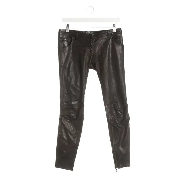 Skinny Jeans, in Black, Leather, Balmain