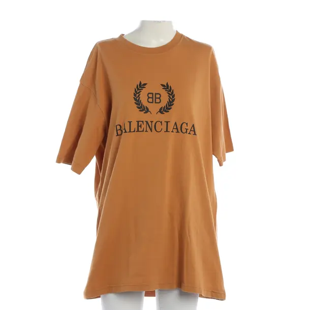 Shirt, in Braun, Baumwolle, Balenciaga