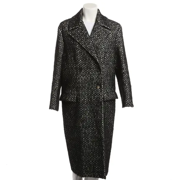 Winter Coat, in Black, Cotton, Bottega Veneta
