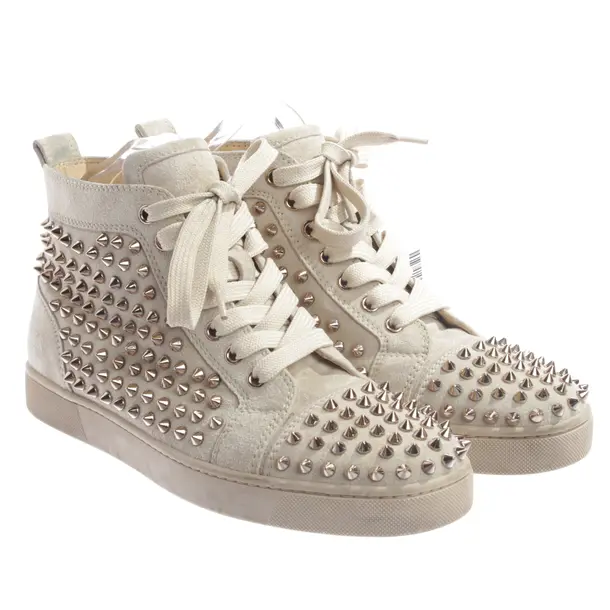 High-Top Sneaker, in Beige, Christian Louboutin
