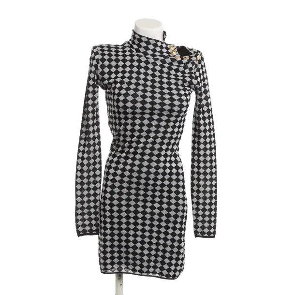 Dress, in Black, Wool, Balmain