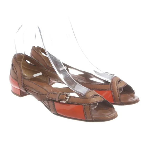 Sandalen, in Hellbraun, Prada