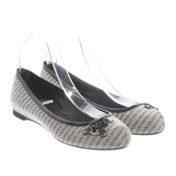 Ballerinas, in Schwarz, Emporio Armani