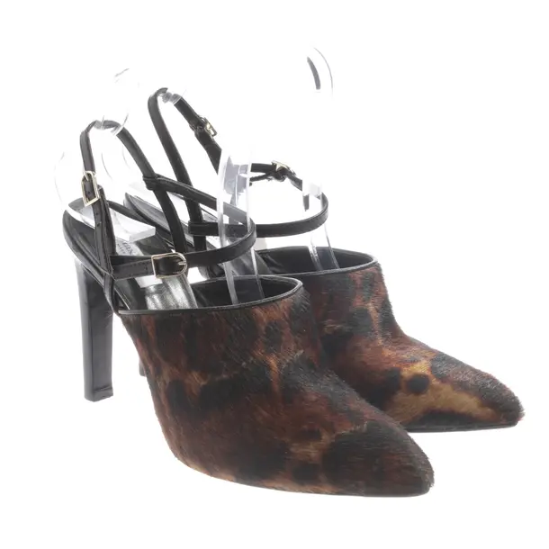 Slingbacks, in Dunkelbraun, Max Mara