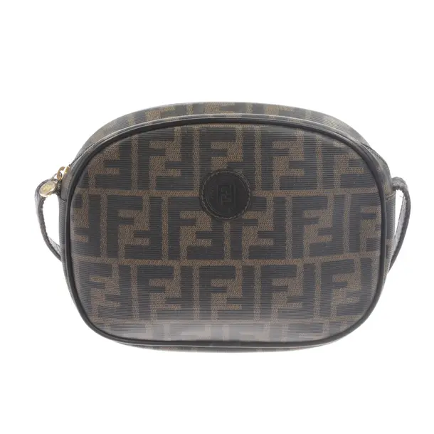 Shoulder Bag, in Black, Polyamide, Fendi