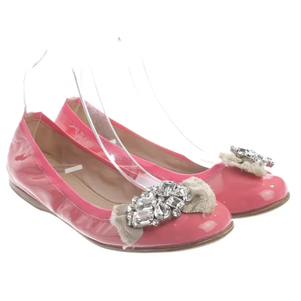 Ballet Flats, in Light Pink, Miu Miu