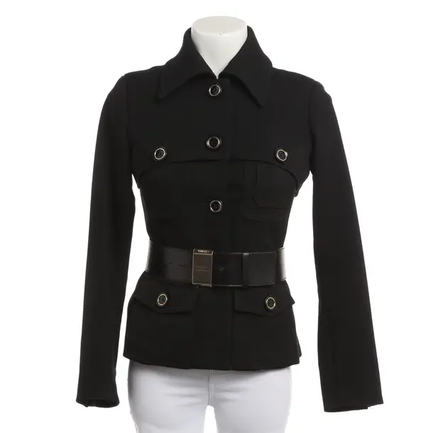 Giacca mezza stagione, in Nero, Lana, Elisabetta Franchi