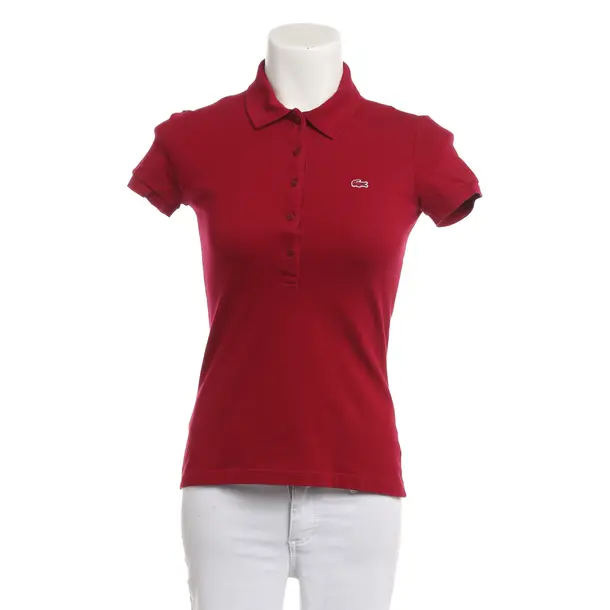 Polo Shirt, in Bordeaux, Cotton, Lacoste
