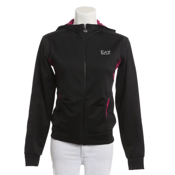 Zip-up Hoodie, in Black, Polyester, Armani Exchange