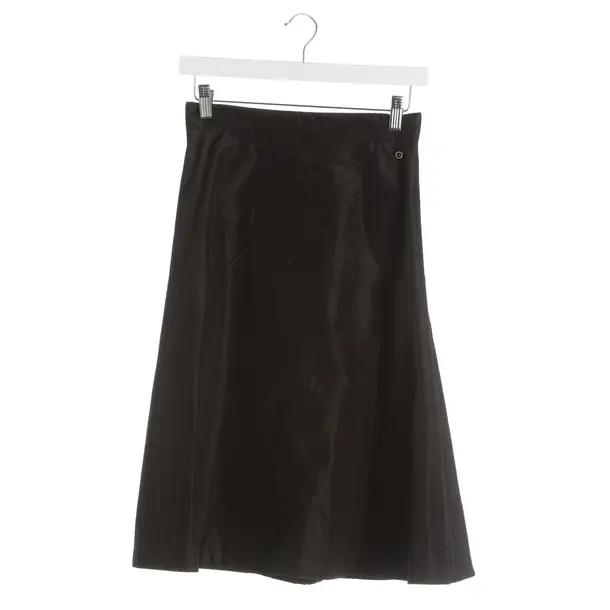 Skirt, in Black, Silk, Chanel