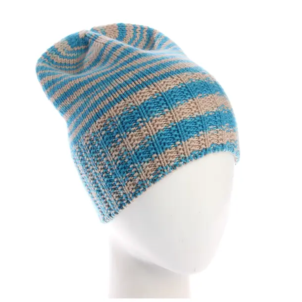 Beanie, in Blue, Cashmere, Missoni