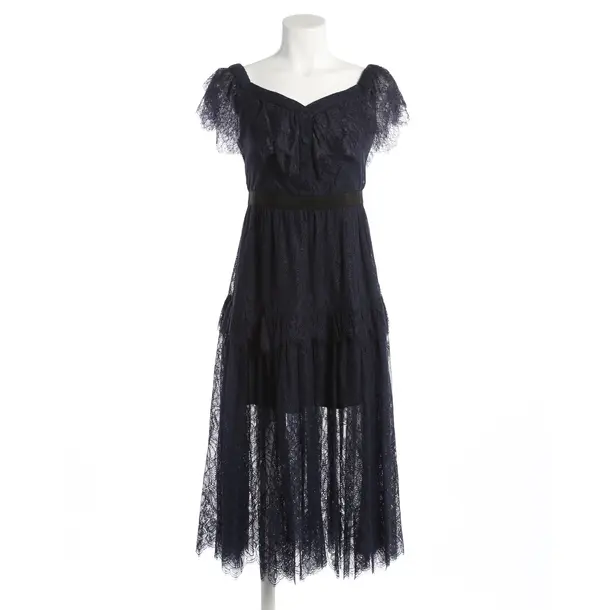 Cocktailkleid, in Navy, Polyamid, self-portrait