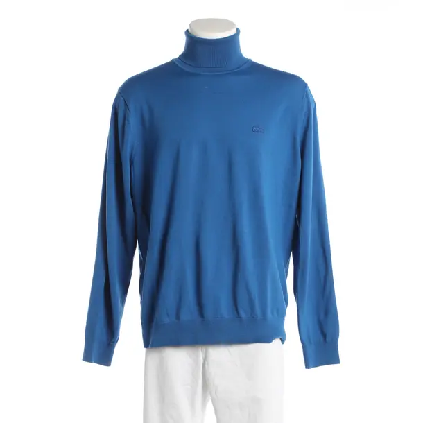 Pullover, in Blau, Wolle, Lacoste