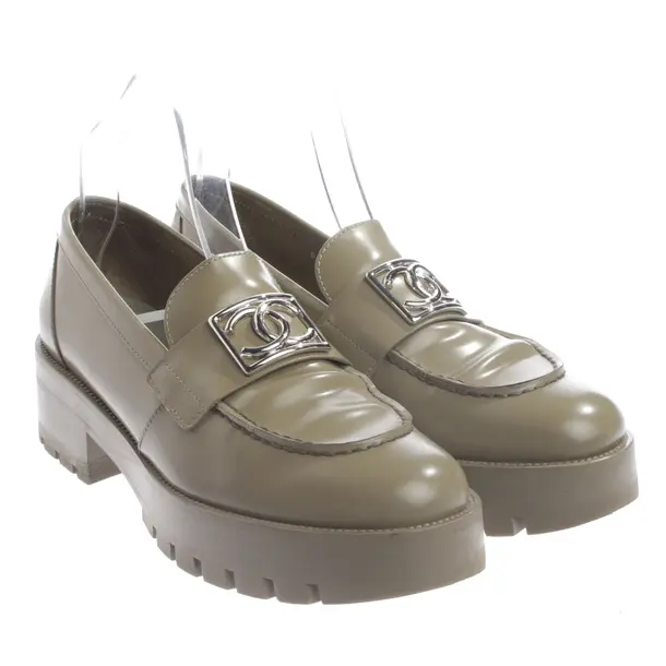 Loafers, in Beige, Chanel