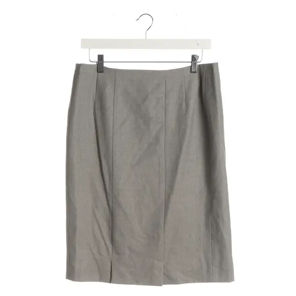 Skirt, in Gray, Cotton, Akris