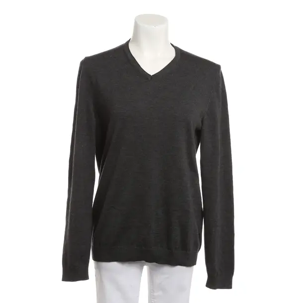 Jumper, in Gray, Wool, Hugo Boss