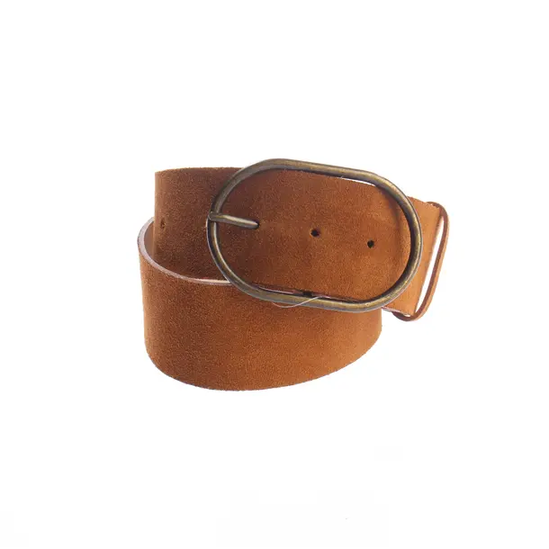 Belt, in Brown, Leather, Ba&sh