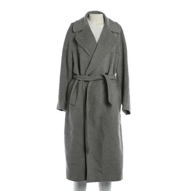 Wintermantel, in Grau, Wolle, Max Mara