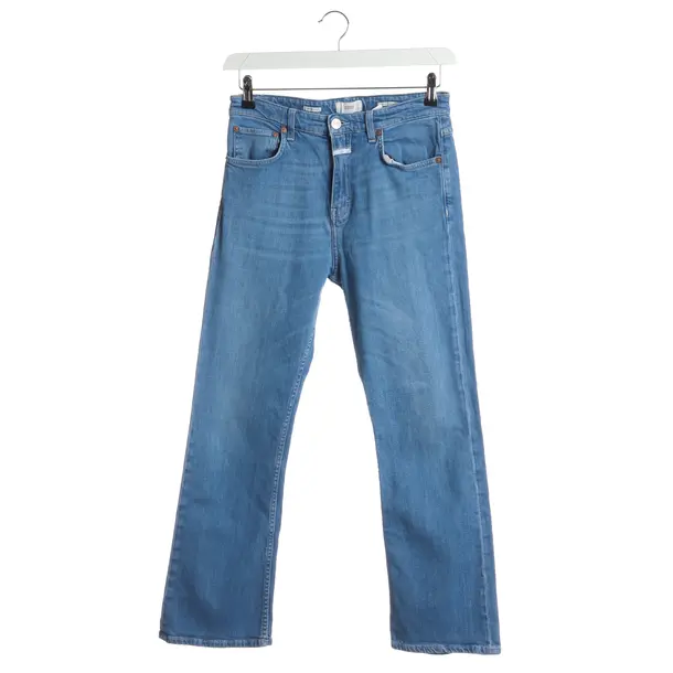 Jeans Straight Fit in Blau, Baumwolle, Closed