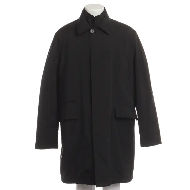 Übergangsmantel in Schwarz, Polyester, Armani Collezioni