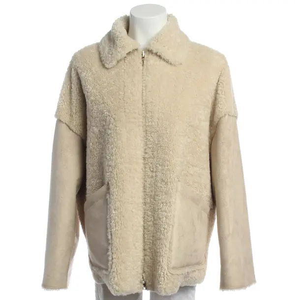 Mid-Season Jacket in White, Polyester, Marc Cain