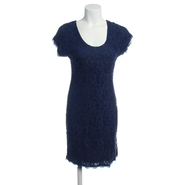 Cocktailkleid in Blau, Viskose, Diane von Furstenberg