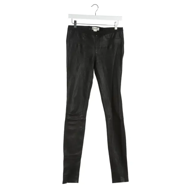 Pants in Black, Leather, Helmut Lang